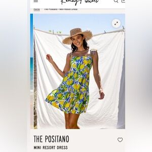 Kenny Flowers Positano Resort dress